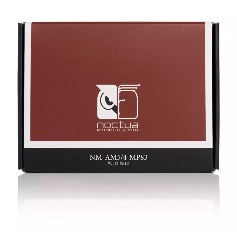 Kit de montaje Noctua NM-AM5/4-MP83 cromado negro para zócalo AM4 AM5
