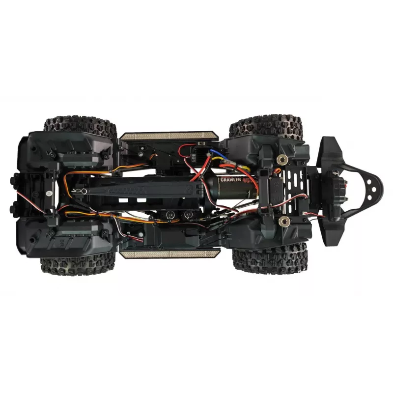 Coche RC Amewi AMXRock Crosstail Crawler 4WD 1:10 ARTR antracita - gris (22657)