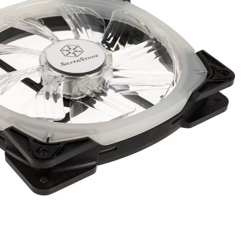 Ventilador de carcasa SILVERSTONE SST-FW142-RGB 140mm 1500U/min – LED RGB, compatible con PWM