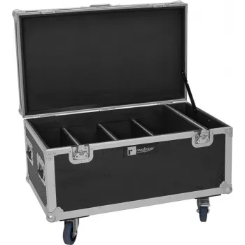 Flightcase Roadinger para 4x Multiflood IP 8x10W RGBW Wash modelo 31005239