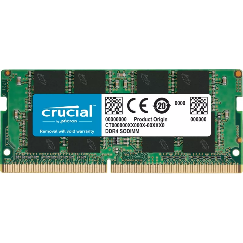 Crucial DDR4 8GB 3200MHz CL22 no-ECC SO-DIMM 260-PIN