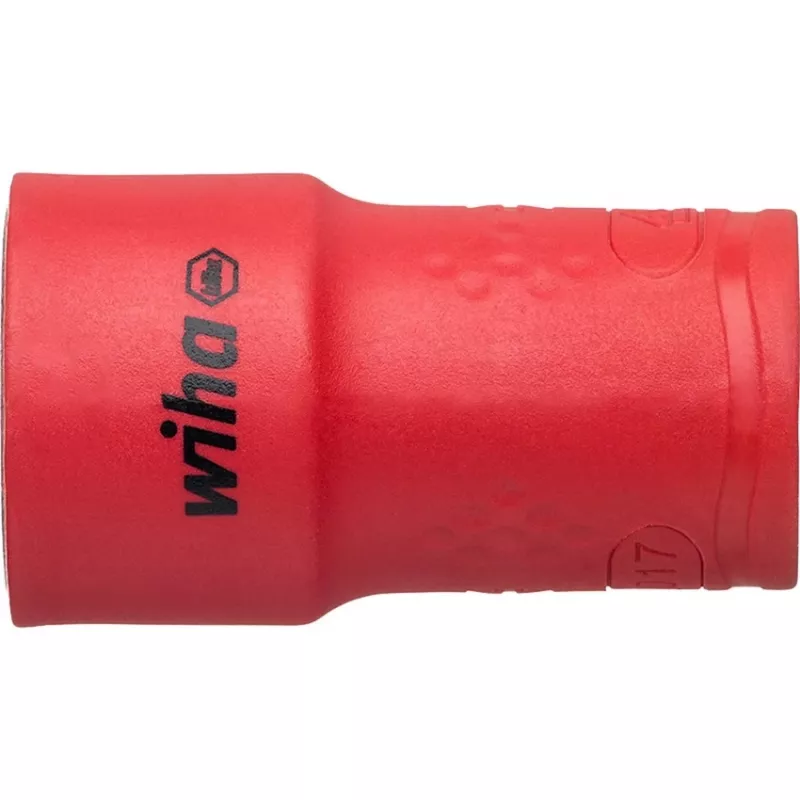 Wiha 43023 juego de llaves de vaso con carraca aisladas, 3/8 pulgadas