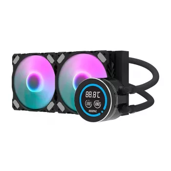 Radiador Darkflash DN-D240 240mm negro — radiador de refrigeración líquida para sistemas de refrigeración líquida de PC
