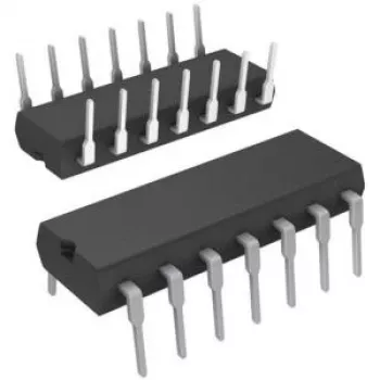 CI amplificador operacional Texas Instruments LT1014CN — OpAmp cuádruple de precisión en PDIP-14