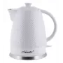Hervidor eléctrico Maestro MR-073 1,5 l 1500 W blanco, control por palanca, indicador de nivel de agua