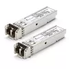 Módulo SFP Extralink SFP 1.25G pack de 2, 1,25 Gbit/s, LC/UPC, 850 nm, 550 m, multimodo, DOM, para HP/Aruba