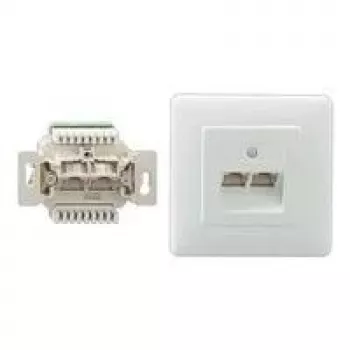 Toma de corriente Rutenbeck 13011216 blanca