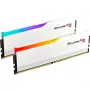 DIMM 64 GB DDR5-6000 (2x 32 GB) Dual-Kit, memoria RAM blanca, F5-6000J3040G32GX2-RM5RW, Ripjaws M5 RGB, INTEL XMP