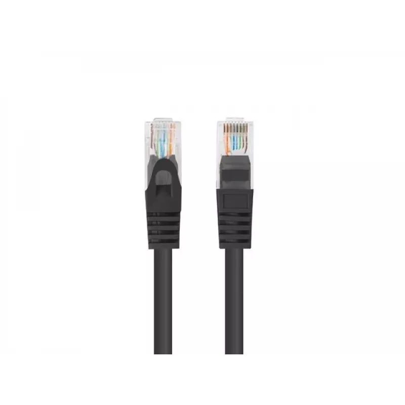 Lanberg PCU6-20CC-0150-BK Cable de red Cat6 UTP, 1,5 m, negro, 10 unidades