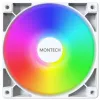 Set de ventiladores para carcasa Montech GF120 PWM ARGB 3 en 1 — ventilador PWM de 120 mm con iluminación ARGB