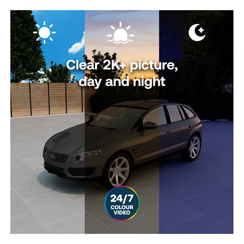 ARLO Pro 6 - 2025 Edition - Cámara de vigilancia de red - Exterior, Interior - resistente a la intemperie - Color (día/noche)