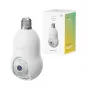 Cámara exterior inteligente Hombli, Bulb Cam 2K, blanca