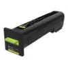 Lexmark - Amarillo - Original - Cartucho de tóner LCCP, LRP, Lexmark Corporate - para Lexmark CS820, CX820, CX825, CX860 (72K20YE)