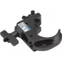 Gancho de teatro EUROLITE TH50-75 Negro — gancho de escena/agarre ajustable para iluminación y rigging