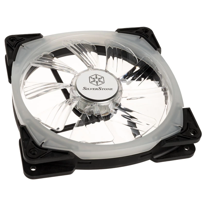 Ventilador de carcasa SILVERSTONE SST-FW142-RGB 140mm 1500U/min – LED RGB, compatible con PWM