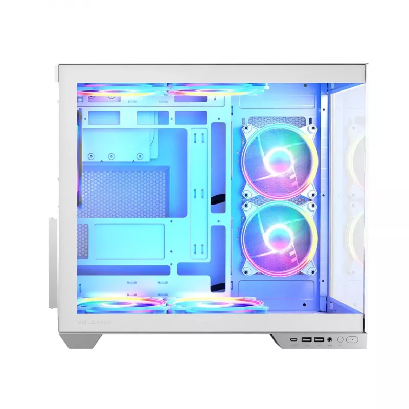 CAJA MODECOM VOLCANO PANORAMA ARGB 5F MIDI BLANCA