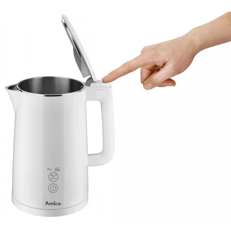 Hervidor eléctrico AMICA 1,5 L 2200 W plata