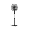 Ventilador de pie Midea FS40-23MT — 3 velocidades, temporizador 2 h, 50 W, 220–240 V, blanco, 1300 mm de altura
