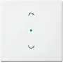 Busch-Jaeger 2CKA006220A0357 Placa de cubierta para soporte y caja de sensor blanco (2CKA006220A0357)