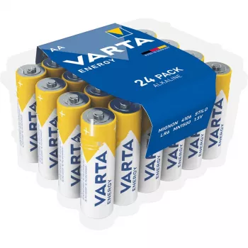 Pila desechable Varta Alcalina AA pack de 24