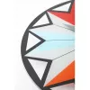 Reloj NeXtime 8163 Circus, Ø43 cm, pared, negro/multicolor