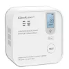 Sensor de monóxido de carbono QOLTEC 52577 — alarma a pilas, nivel sonoro 85 dB