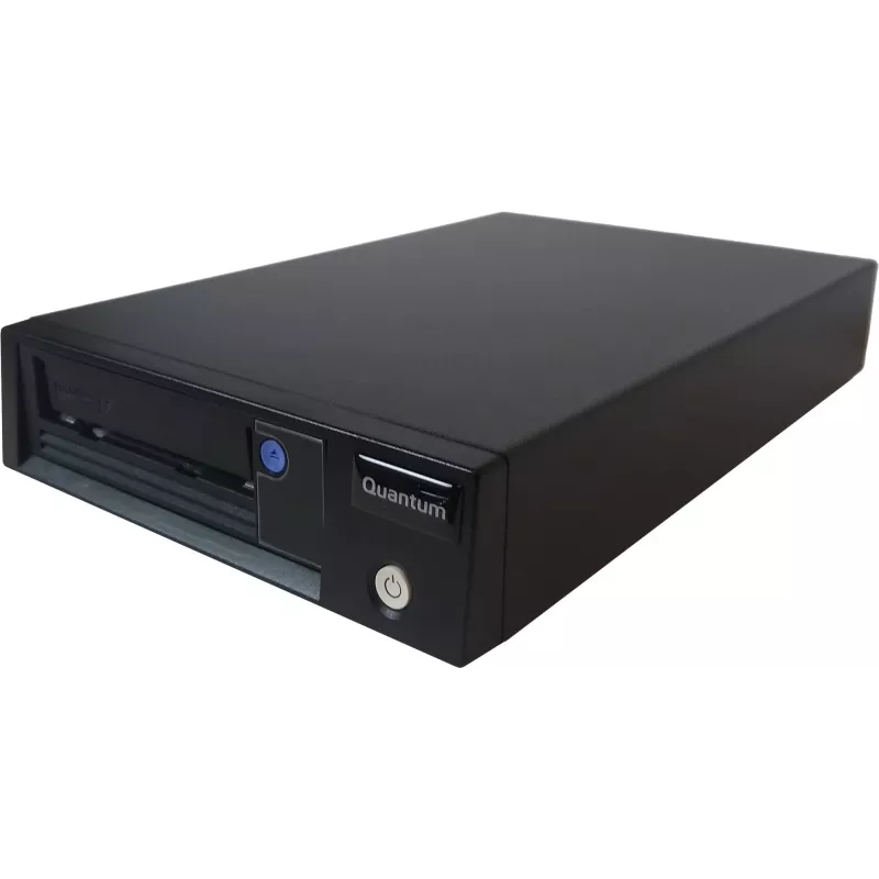 Quantum LTO-9, unidad de almacenamiento, cartucho de cinta, Serial Attached SCSI (SAS), 2.5:1, LTO, 5,25 inch media altura