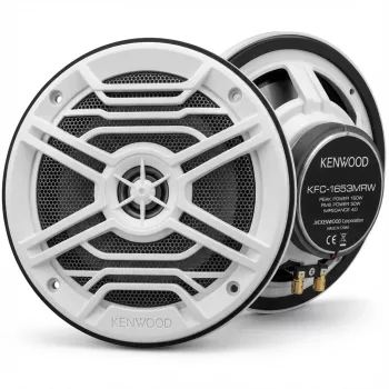 Altavoz de coche Kenwood KFC-1653MRW redondo 2 vías 150 W 1 unidad