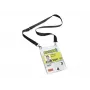 Portatarjetas Durable 852501 textil 10 uds.