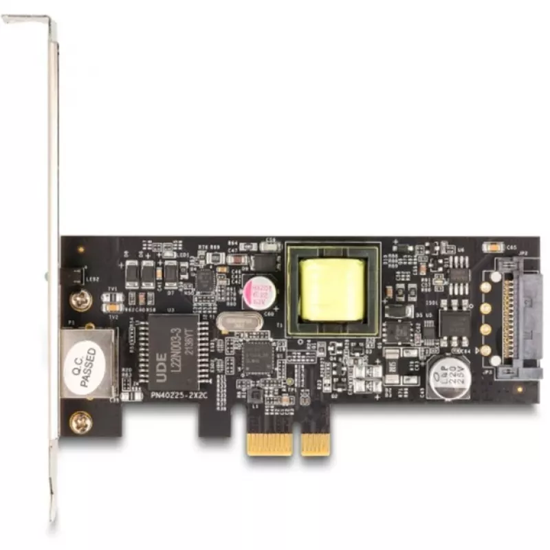 Tarjeta de red DeLOCK 88506 PCI Express x1, 1 x RJ45 2,5 Gigabit LAN PoE+