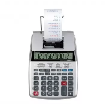Calculadora de sobremesa con impresora Canon P23-DTSC Plateada