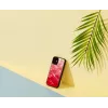 Funda protectora iKins para Apple iPhone 12 mini — Pink Lake con detalles negros