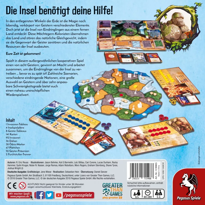 Spirit Island, juego de mesa