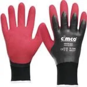 Guantes de trabajo Cimco 141242 negro rojo XL 2 uds.