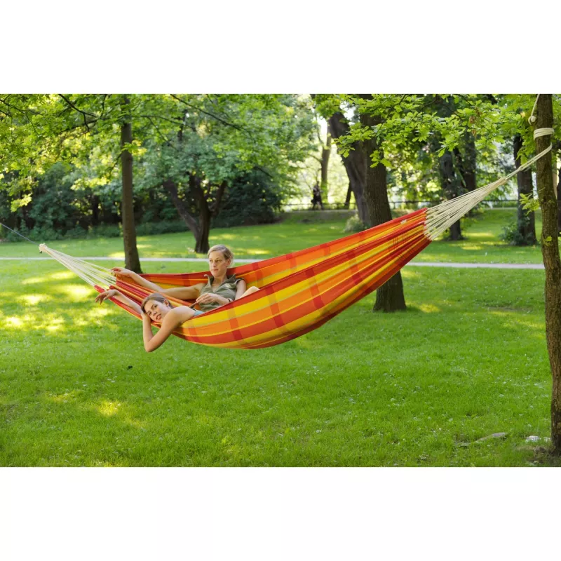 Hamaca Barbados Papaya AZ-1018200, hamaca de camping roja