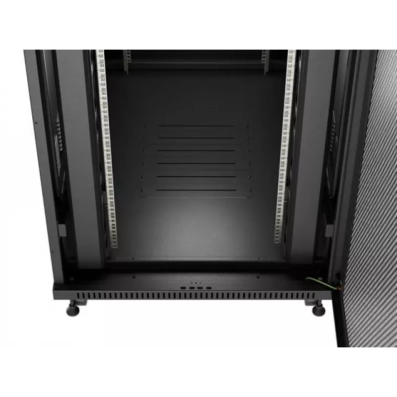 Armario rack LANBERG FF01-8247-23BL 47U armario independiente, 2343×800×1200 mm, IP20, 165 kg, carga 1200 kg