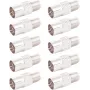 Adaptador conector hembra IEC a conector hembra F ShiverPeaks 85324-SET10, pack de 10 uds.