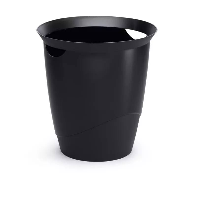 Durable TREND papelera, 16 l, negra