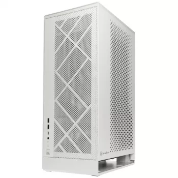 Carcasa de ordenador SilverStone ALTA G1M microATX, blanca