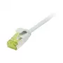 Cable de parcheo RJ45, CAT6A 500 MHz, 10 m, Gris, U/FTP, cable redondo slimline d=3,8 mm, TPE/LSZH (Superflex), AWG32, con cable bruto Cat.7, Synergy 21 (S217309V3)