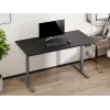 Mesa regulable en altura Up Up Bjorn Gris, tablero M Negro