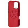 Fixed MagFlow | Funda trasera | Apple | iPhone 16 | Silicona líquida | Roja