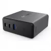 Lenovo X9 Charging GaN Dock con cable USB 3.2 Gen 2 (3.1 Gen 2) Type-C Gris