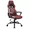Silla de oficina Subsonic SA5642-H1 asiento acolchado respaldo acolchado marrón blanco