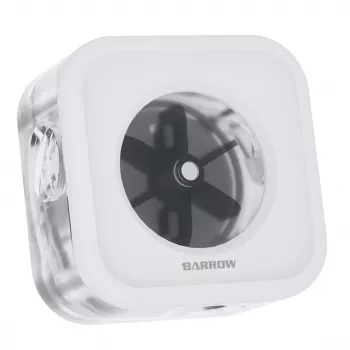 Sensor de caudal Barrow SLFV2-RGB W ARGB blanco – sensor de flujo para refrigeración líquida de circuitos de PC