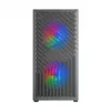 Tacens Mars MC-VORTEX caja mATX, negra, 3 ventiladores FRGB de 120 mm