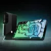 Bloque de agua GPU ek water blocks EK-Quantum Vector³ FE RTX 5090 — Tapa superior de acrílico