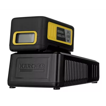 Set de batería y cargador Kärcher Starter Kit Battery Power 36/25 — 36 V, 2500 mAh, amarillo