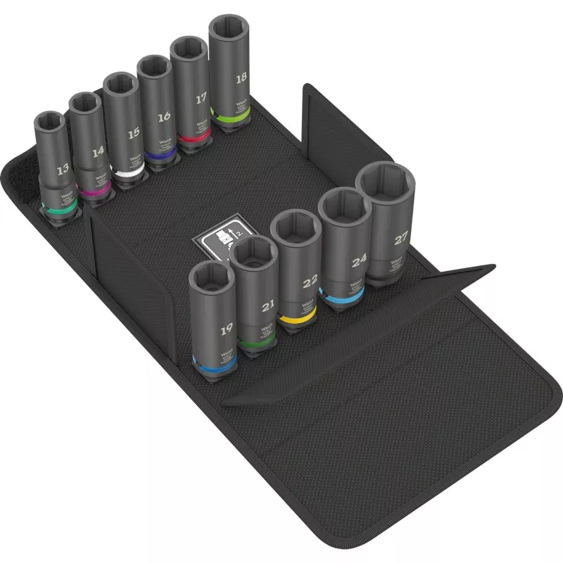 Juego de vasos para llave de impacto Wera 05004841001