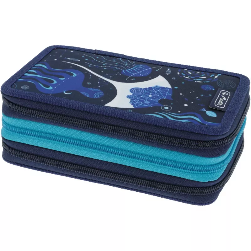 Herlitz TriCase Deep Ocean 31 pzs Azul Poliéster 190x70x115 mm